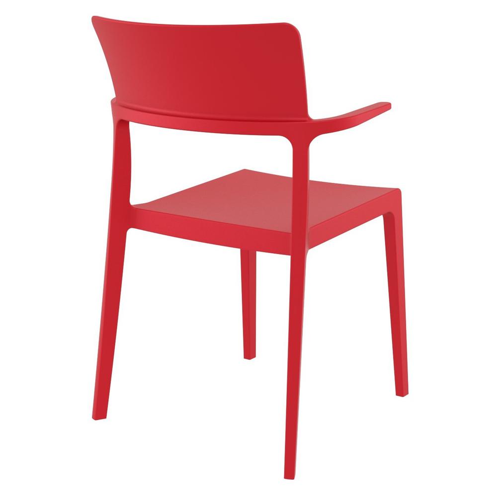 Plus Arm Chair Red, Set of 2. Picture 2