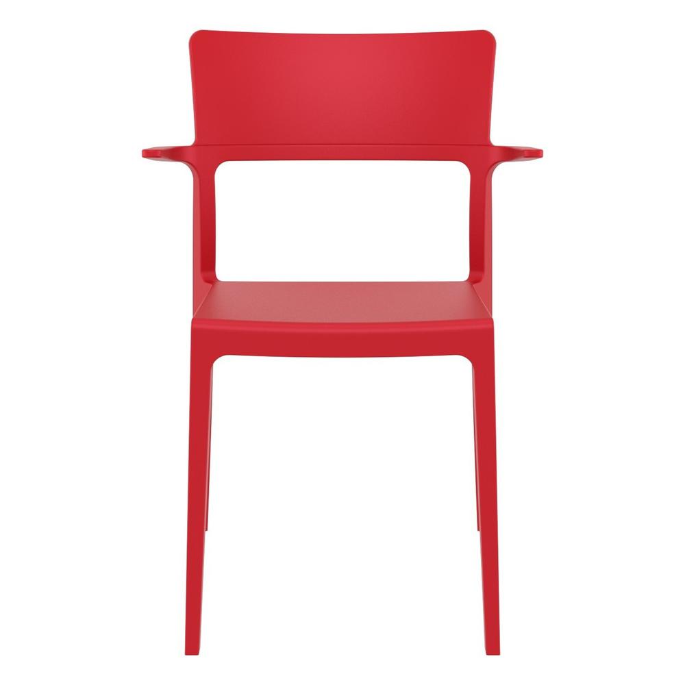 Plus Arm Chair Red, Set of 2. Picture 3