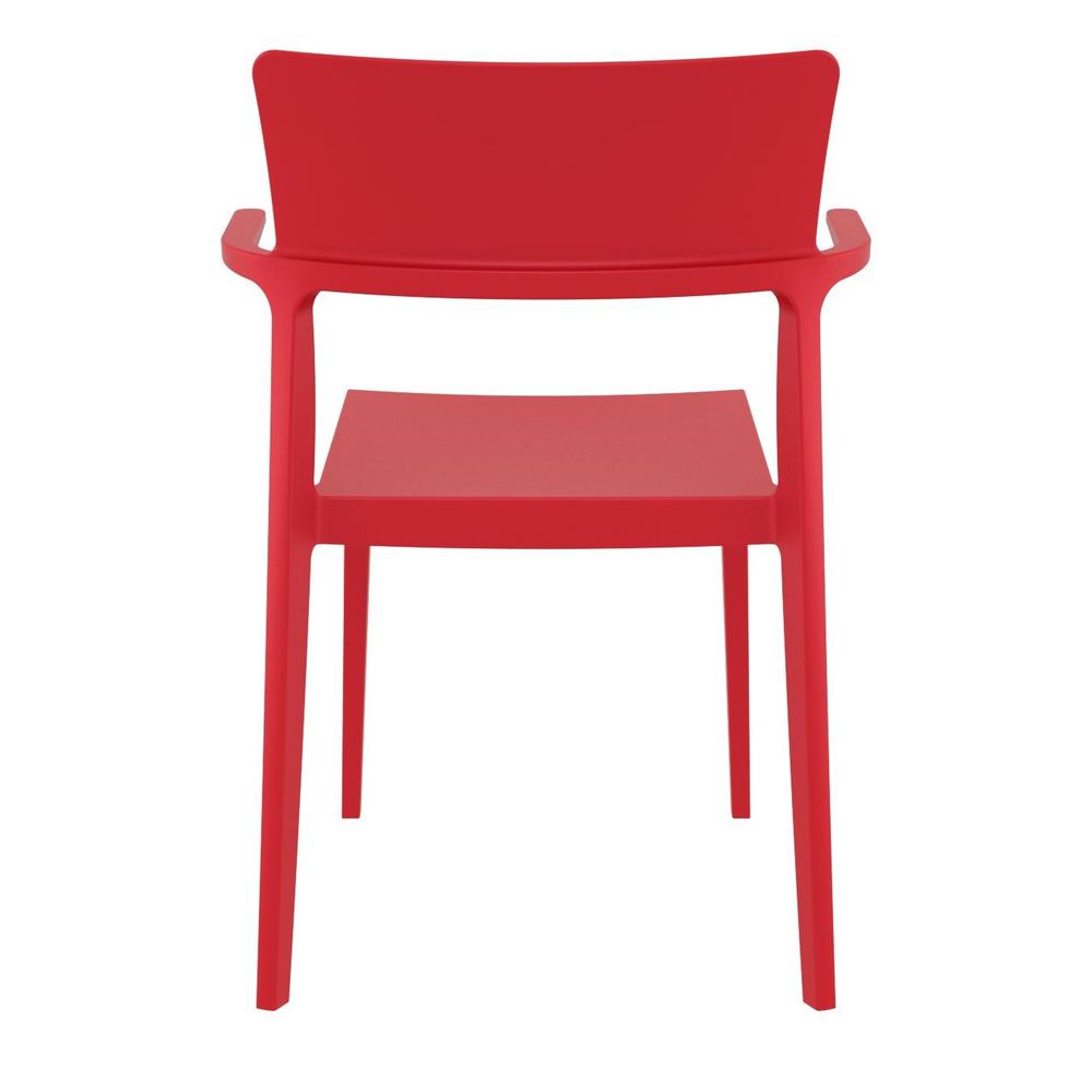 Plus Arm Chair Red, Set of 2. Picture 5