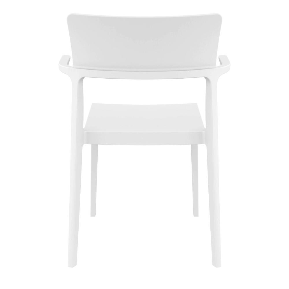 Plus Arm Chair White, Set of 2. Picture 5