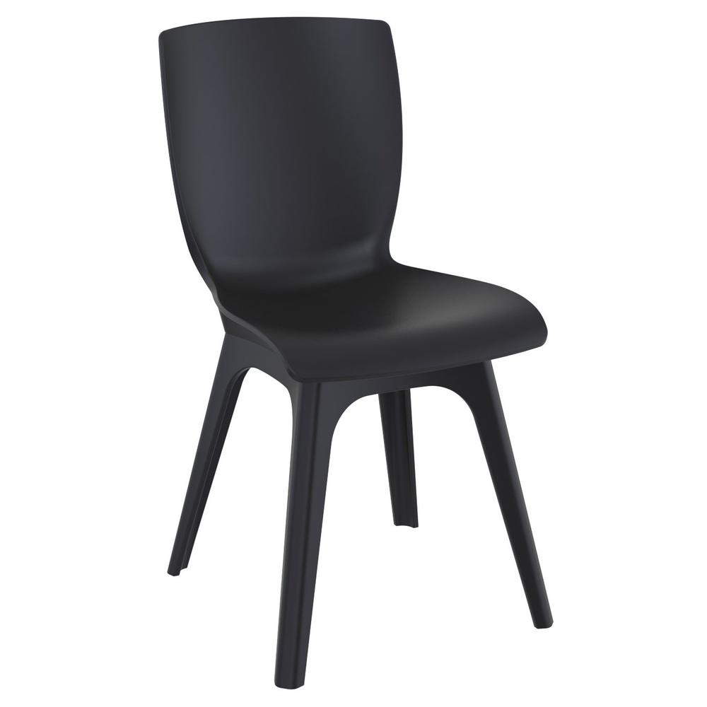 Mio PP Modern Chair Black, Set of 2. Picture 1