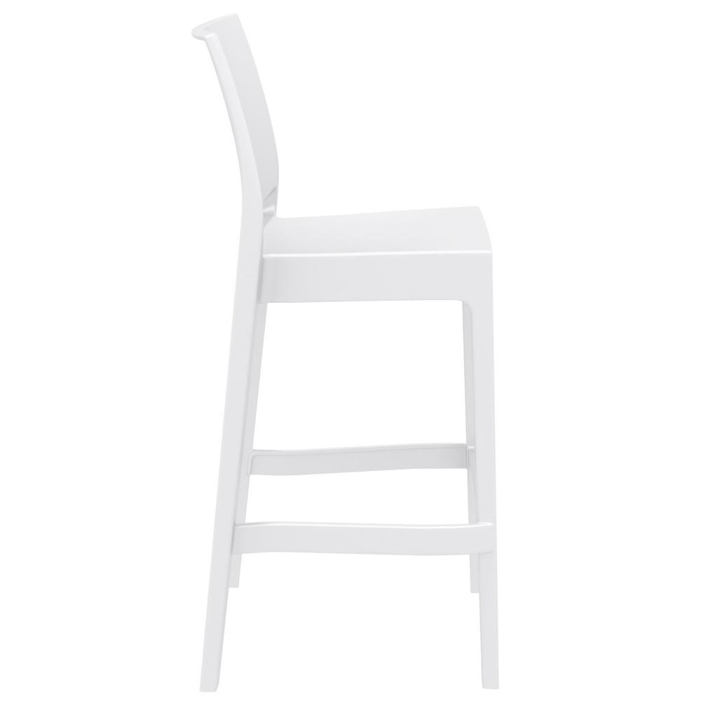 Maya Resin Counter Stool White, Set of 2. Picture 2