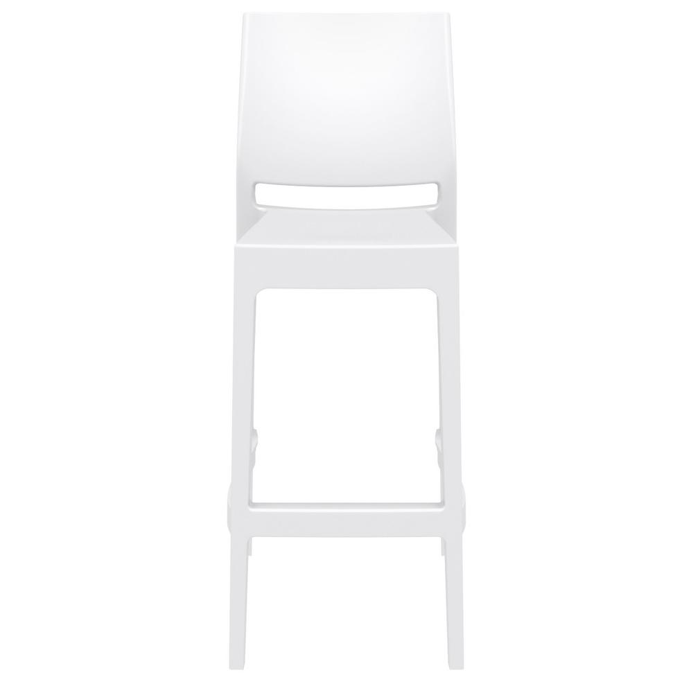 Maya Resin Counter Stool White, Set of 2. Picture 5