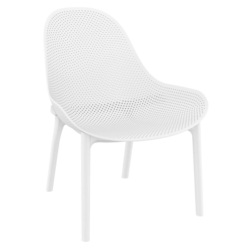 Sky Lounge Set 3 Piece White. Picture 4