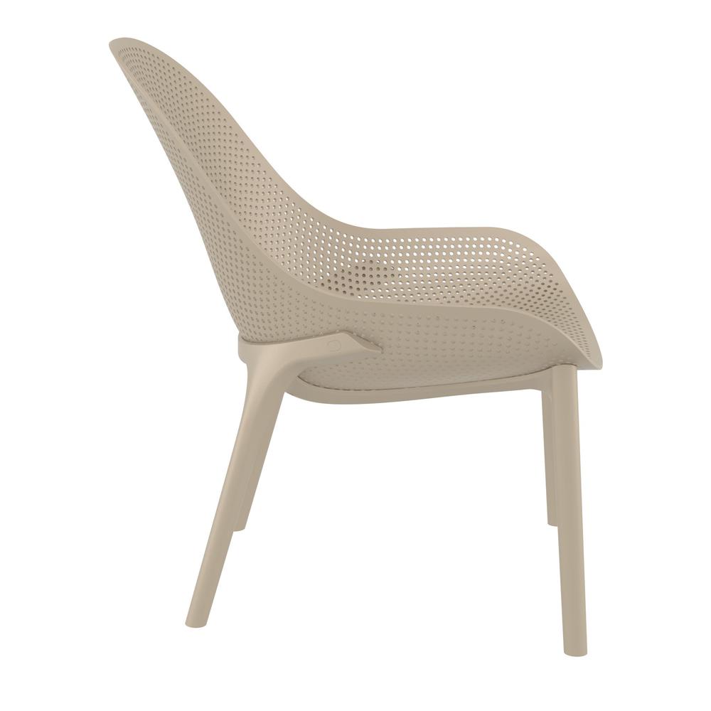 Sky Lounge Chair Taupe, set of 2. Picture 5