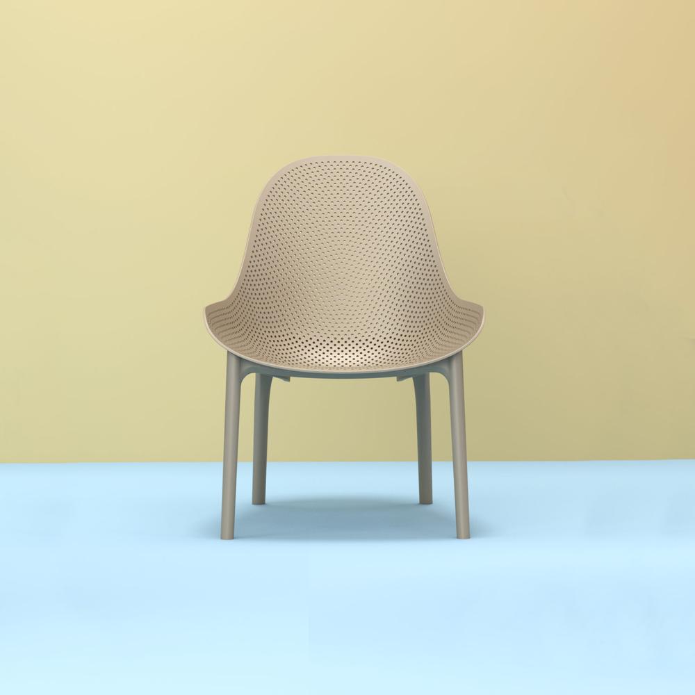 Sky Lounge Chair Taupe, set of 2. Picture 10