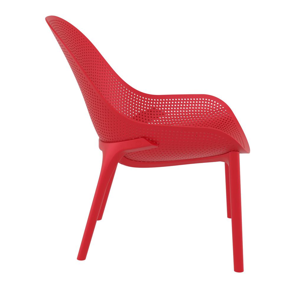 Lounge Chair, Set Of 2, Red, Belen Kox. Picture 4