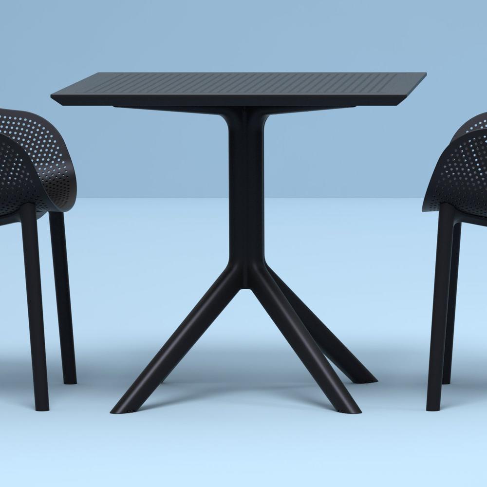 Sky Square Dining Table, Black, Belen Kox. Picture 4