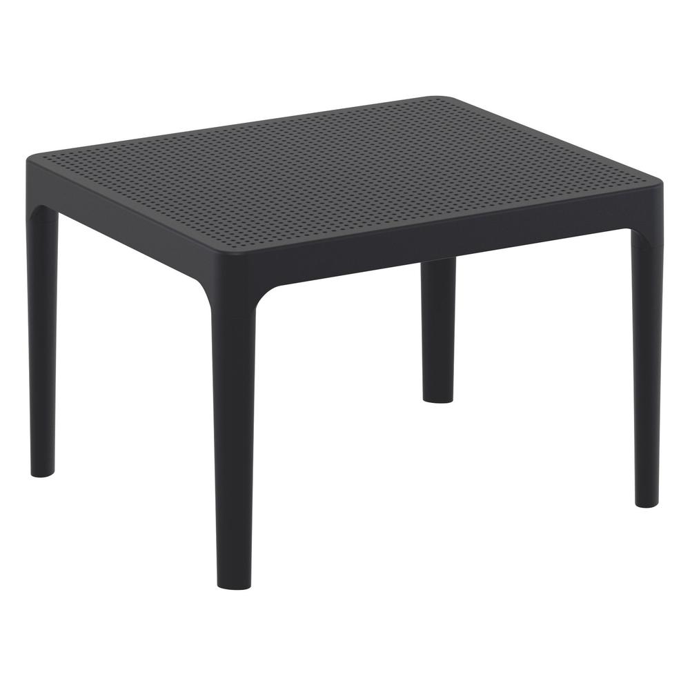 Sky Side Table 24 inch Black. Picture 1