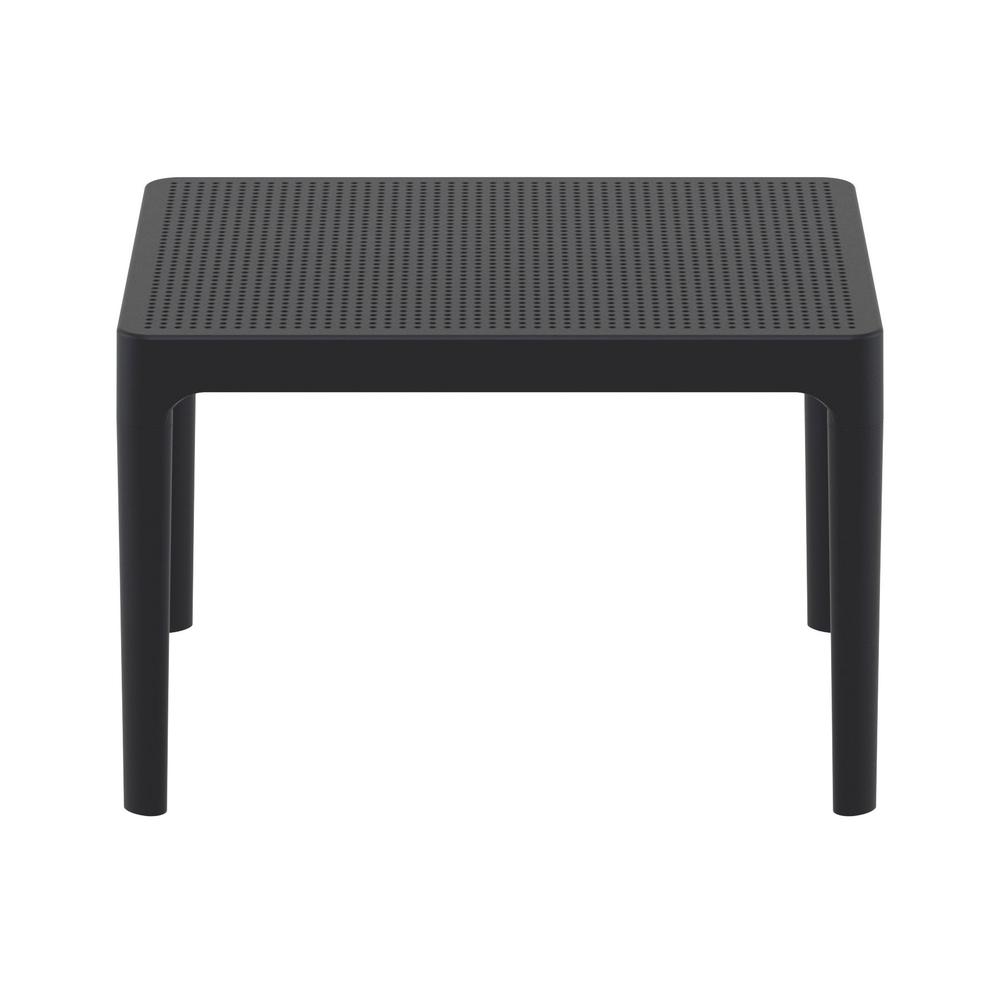 Sky Side Table 24 inch Black. Picture 2