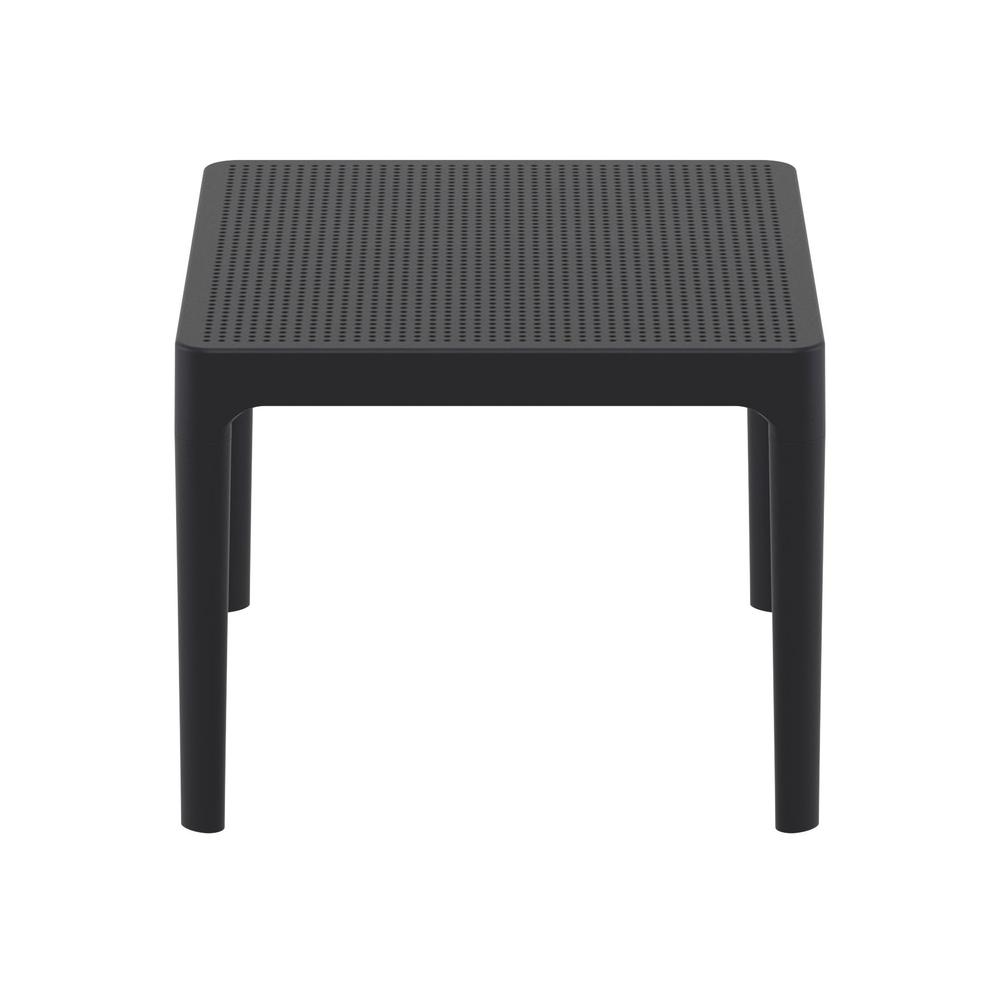 Sky Side Table 24 inch Black. Picture 3