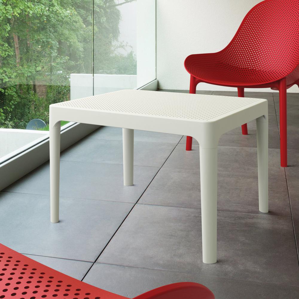 Sky Side Table 24 inch White. Picture 4