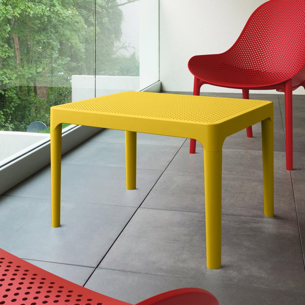 Sky Side Table 24 inch Yellow. Picture 4