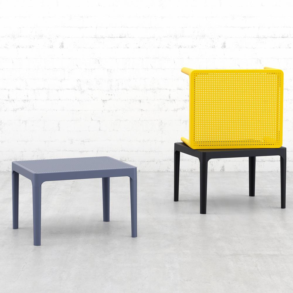 Sky Side Table 24 inch Yellow. Picture 6