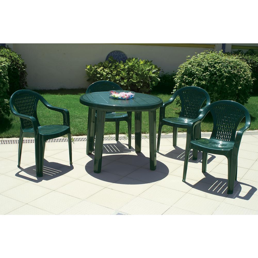 Round Dining Table, Green, Belen Kox. Picture 2