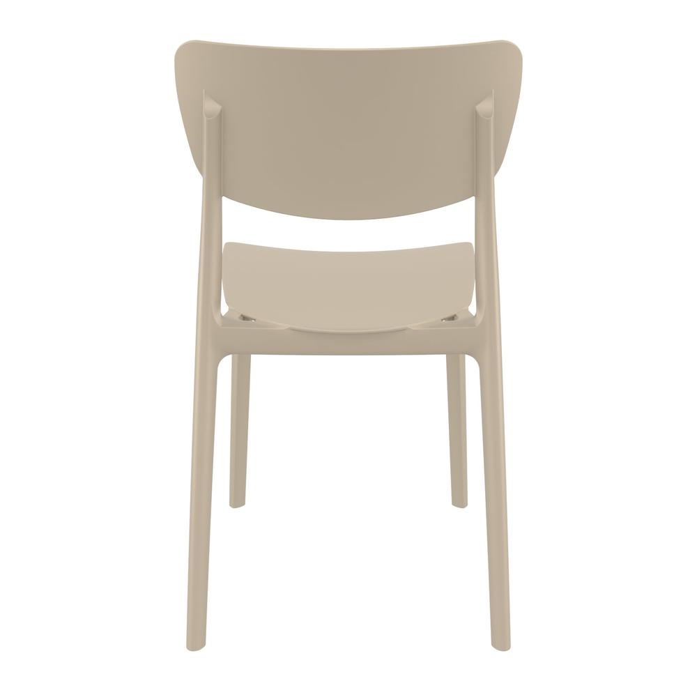 Monna Outdoor Dining Chair Taupe, Set of 2. Picture 5