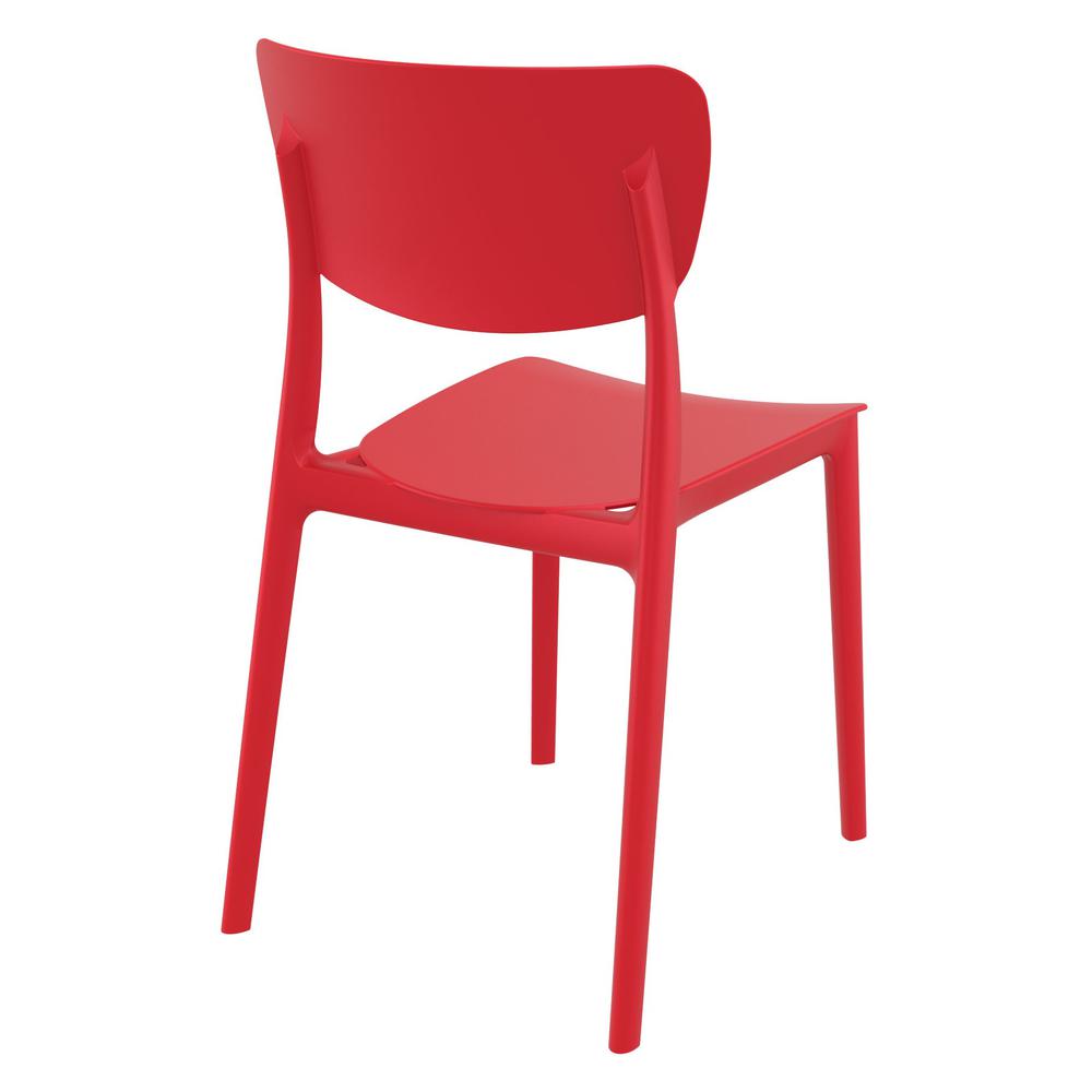 Monna Outdoor Dining Chair Red, Set of 2. Picture 2