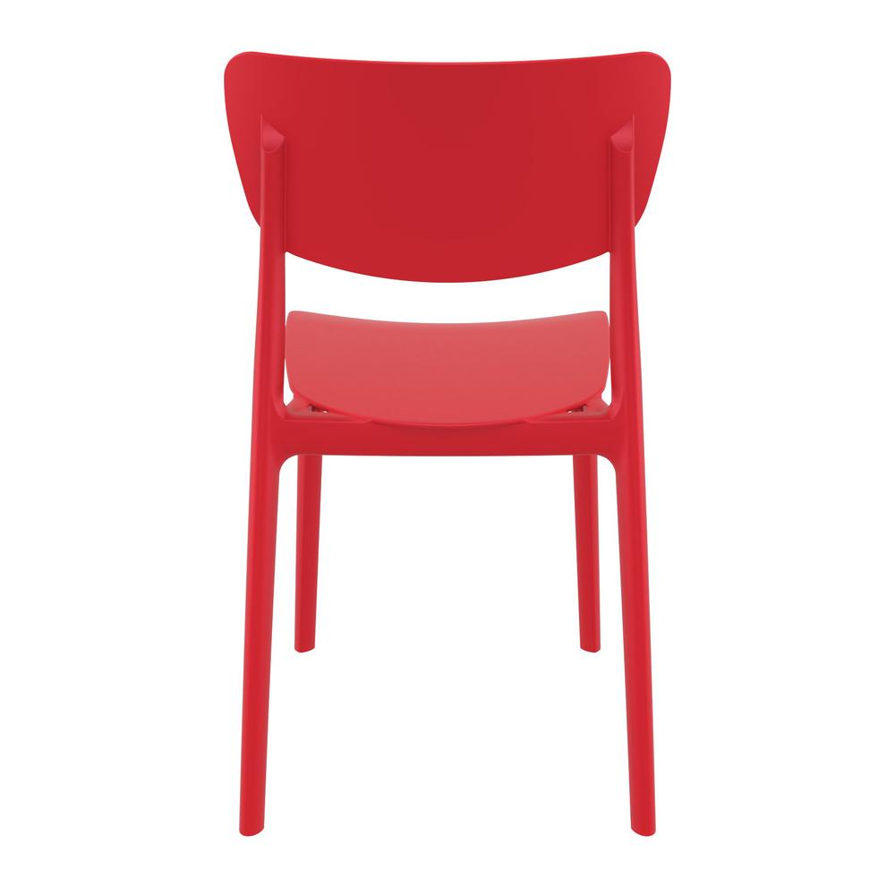 Monna Outdoor Dining Chair Red, Set of 2. Picture 5