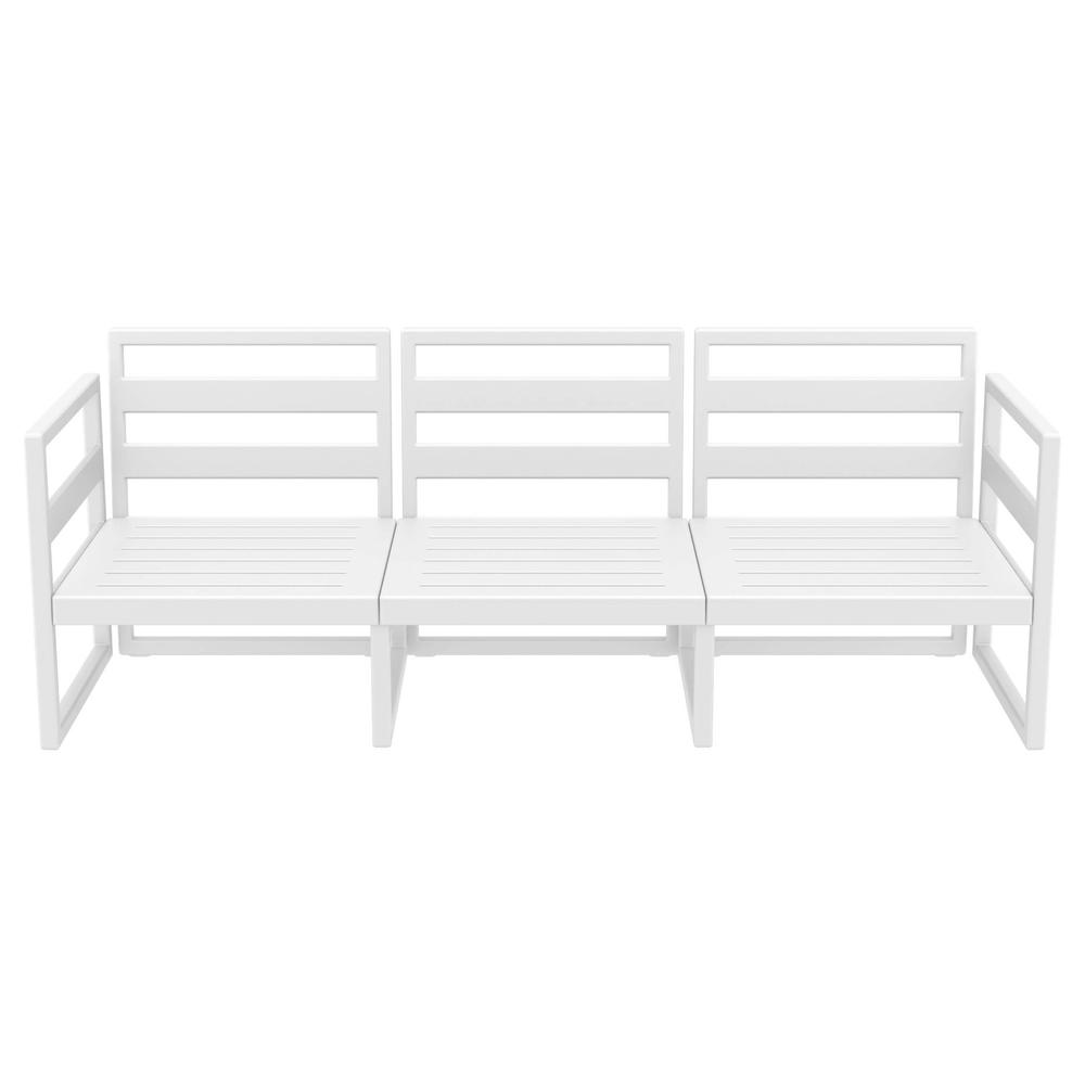 Mykonos Patio Sofa White with Sunbrella Natural Cushion. Picture 11