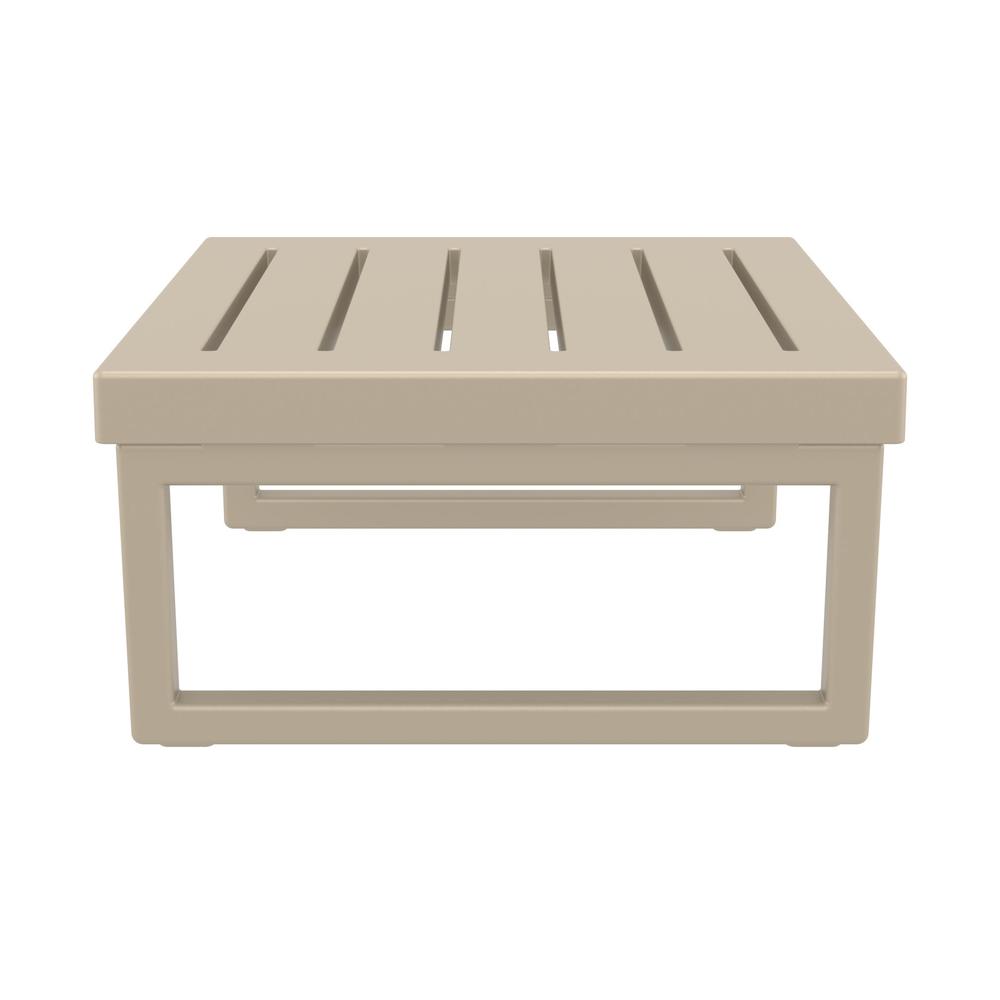 Mykonos Square Coffee Table Taupe. Picture 4