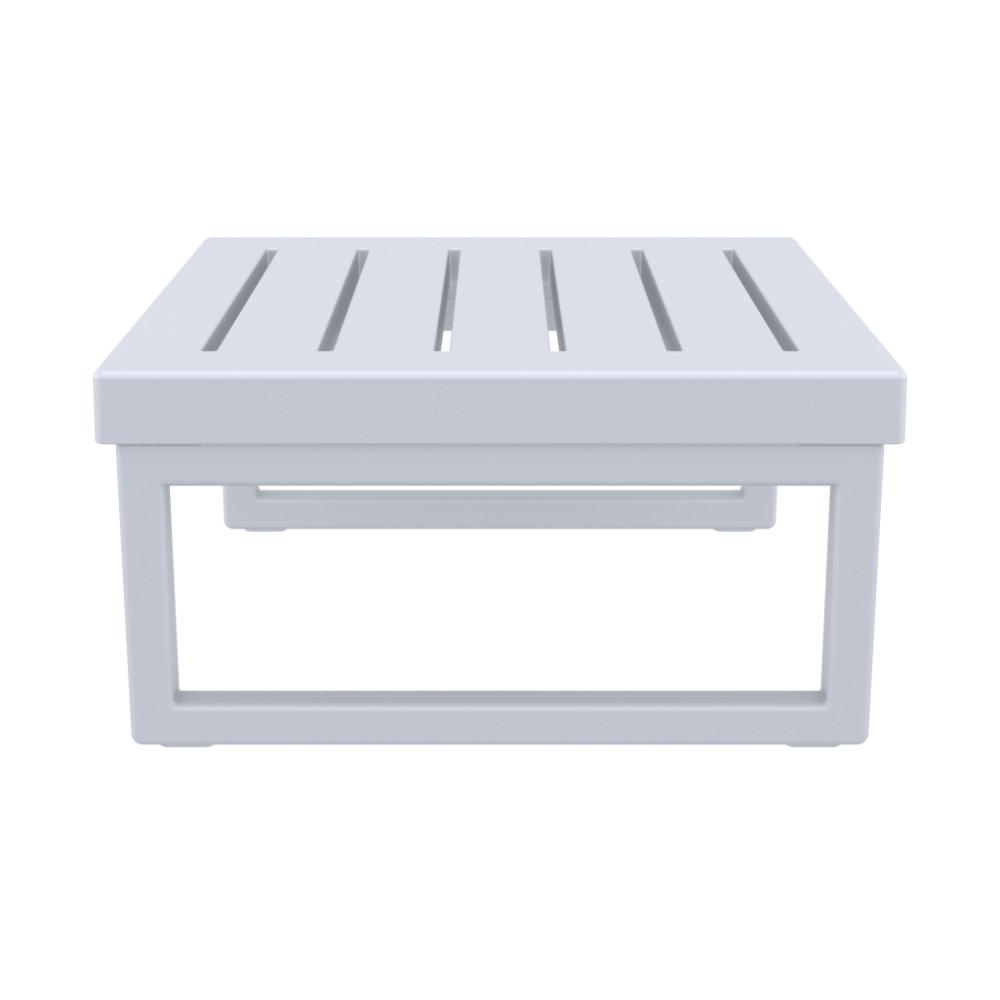 Mykonos Square Coffee Table Silver. Picture 2
