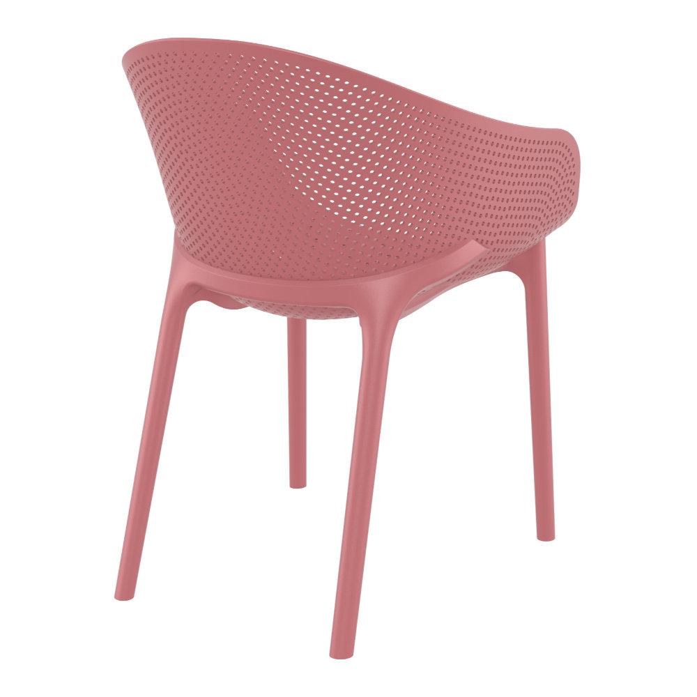 Sky Pro Stacking Dining Chair Marsala (pack of 2). Picture 2