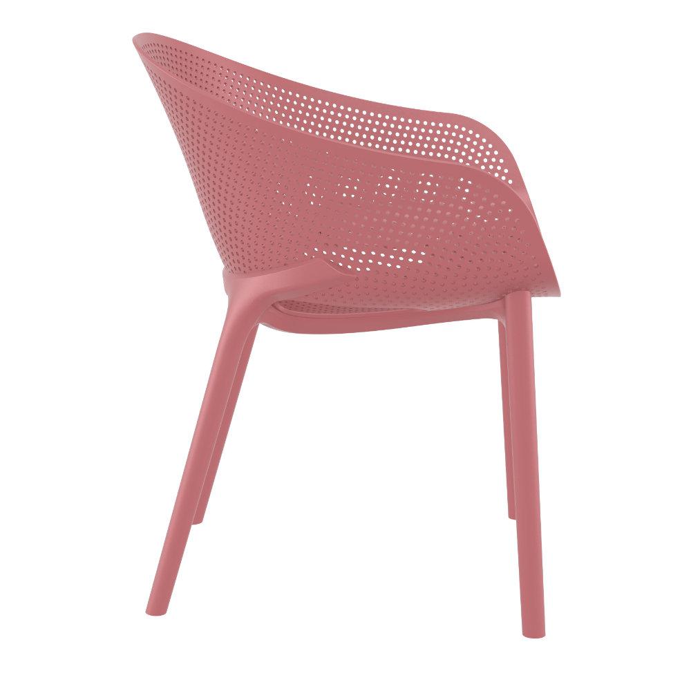 Sky Pro Stacking Dining Chair Marsala (pack of 2). Picture 3