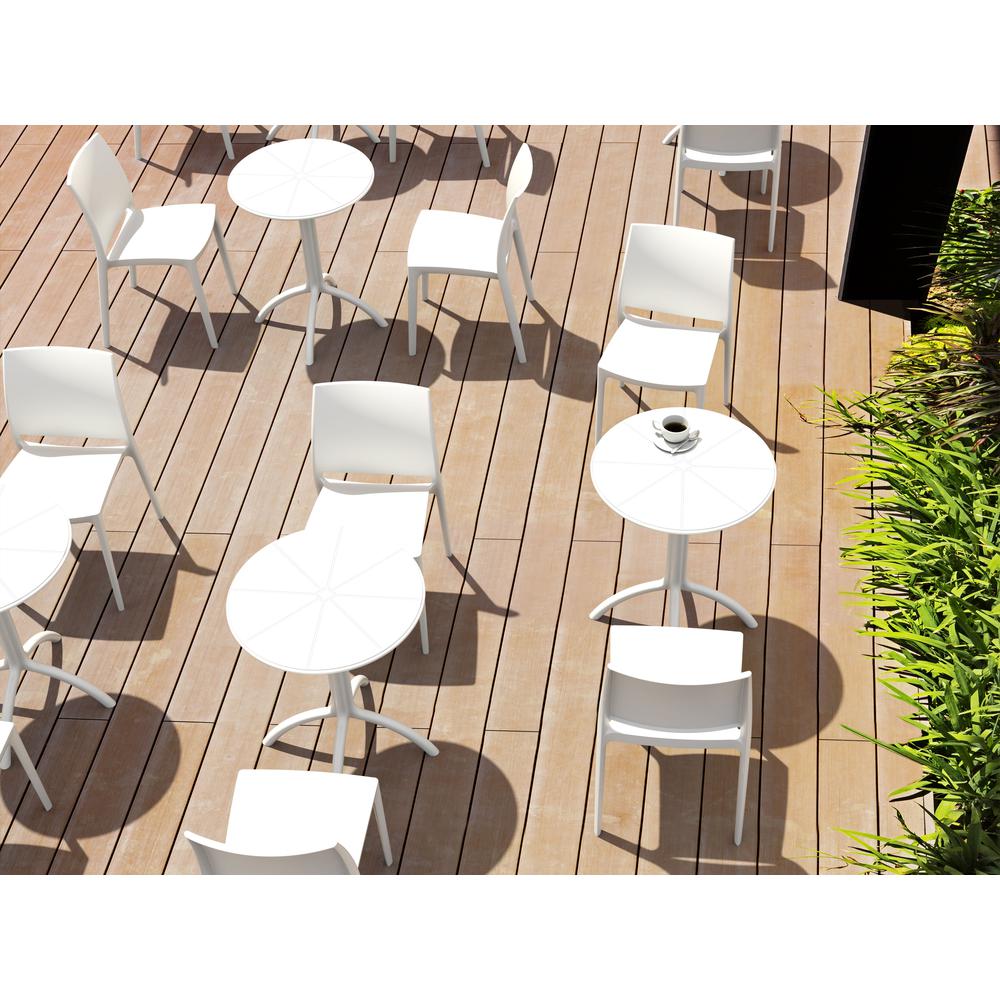 Round Bistro Table, White, Belen Kox. Picture 8
