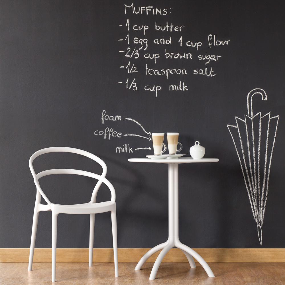 Round Bistro Table, White, Belen Kox. Picture 9