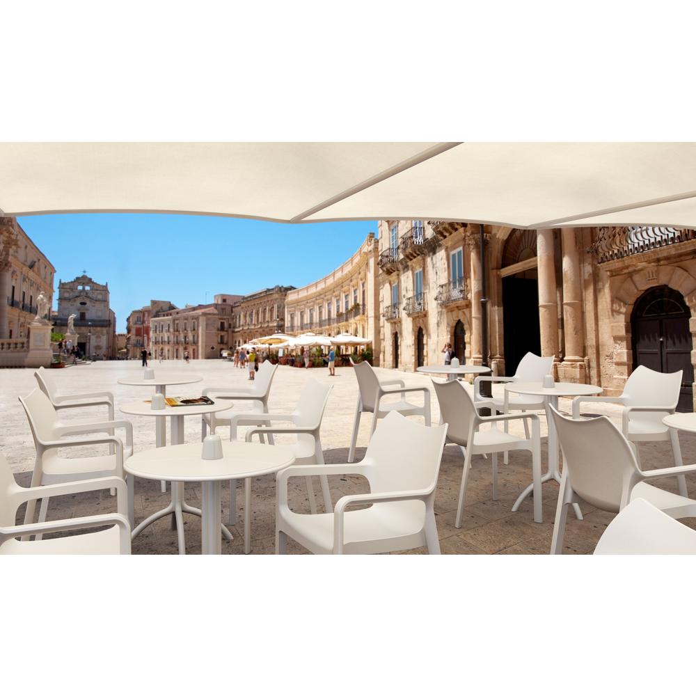 Round Bistro Table, White, Belen Kox. Picture 10
