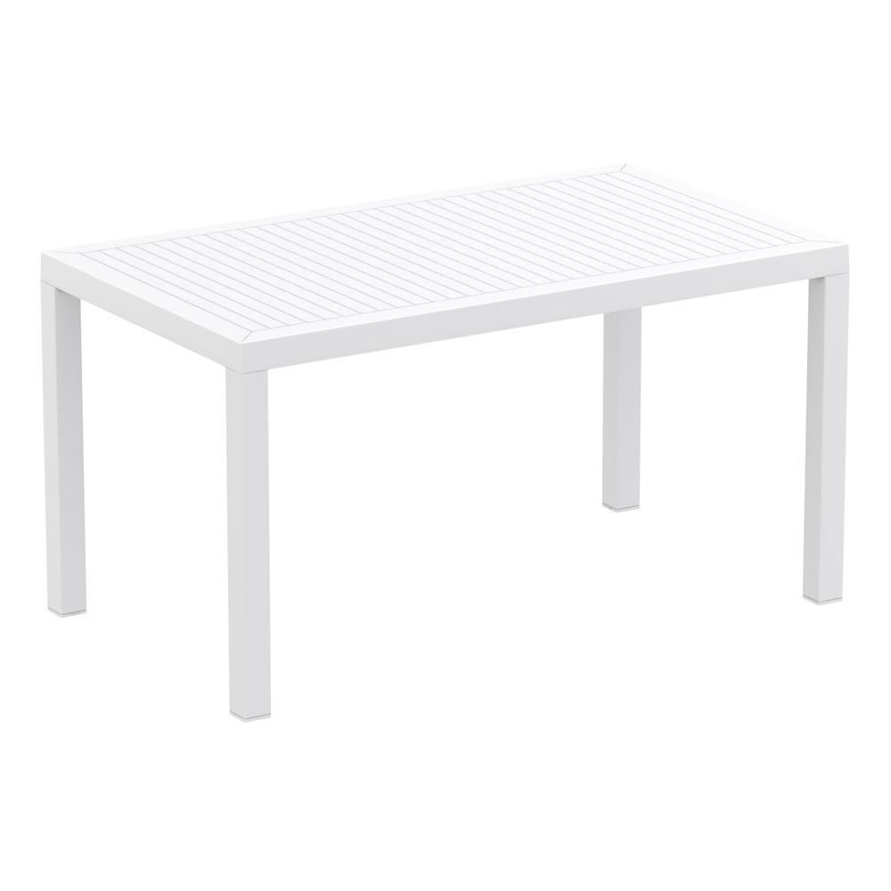 Resin Rectangle Dining Table, White, Belen Kox. Picture 1