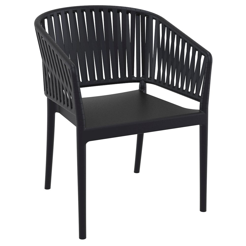 Portofino Armchair Black. Picture 1
