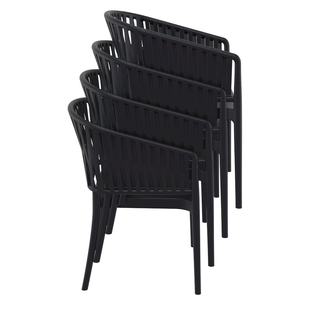 Portofino Armchair Black. Picture 5