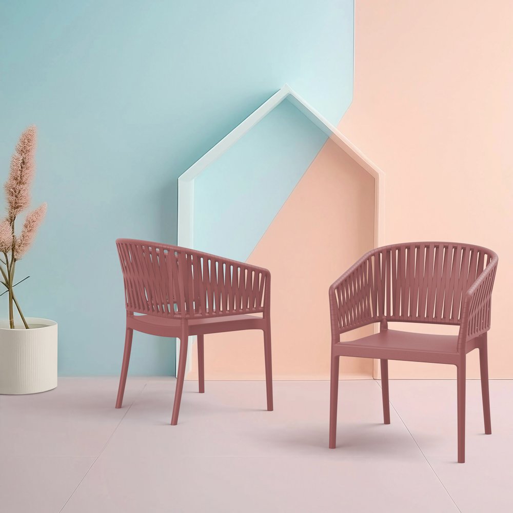 Portofino Armchair Marsala. Picture 7