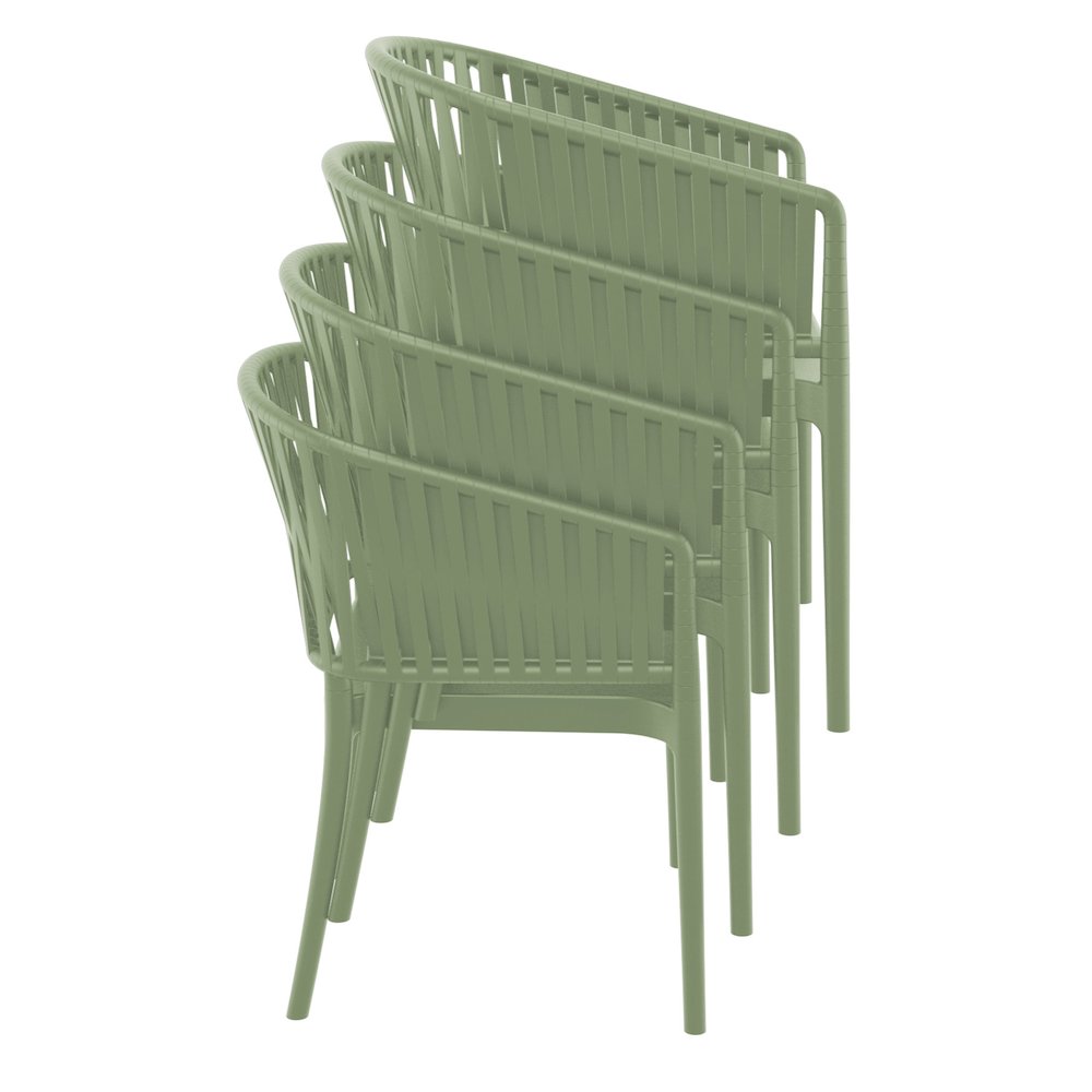 Portofino Armchair Olive Green. Picture 4