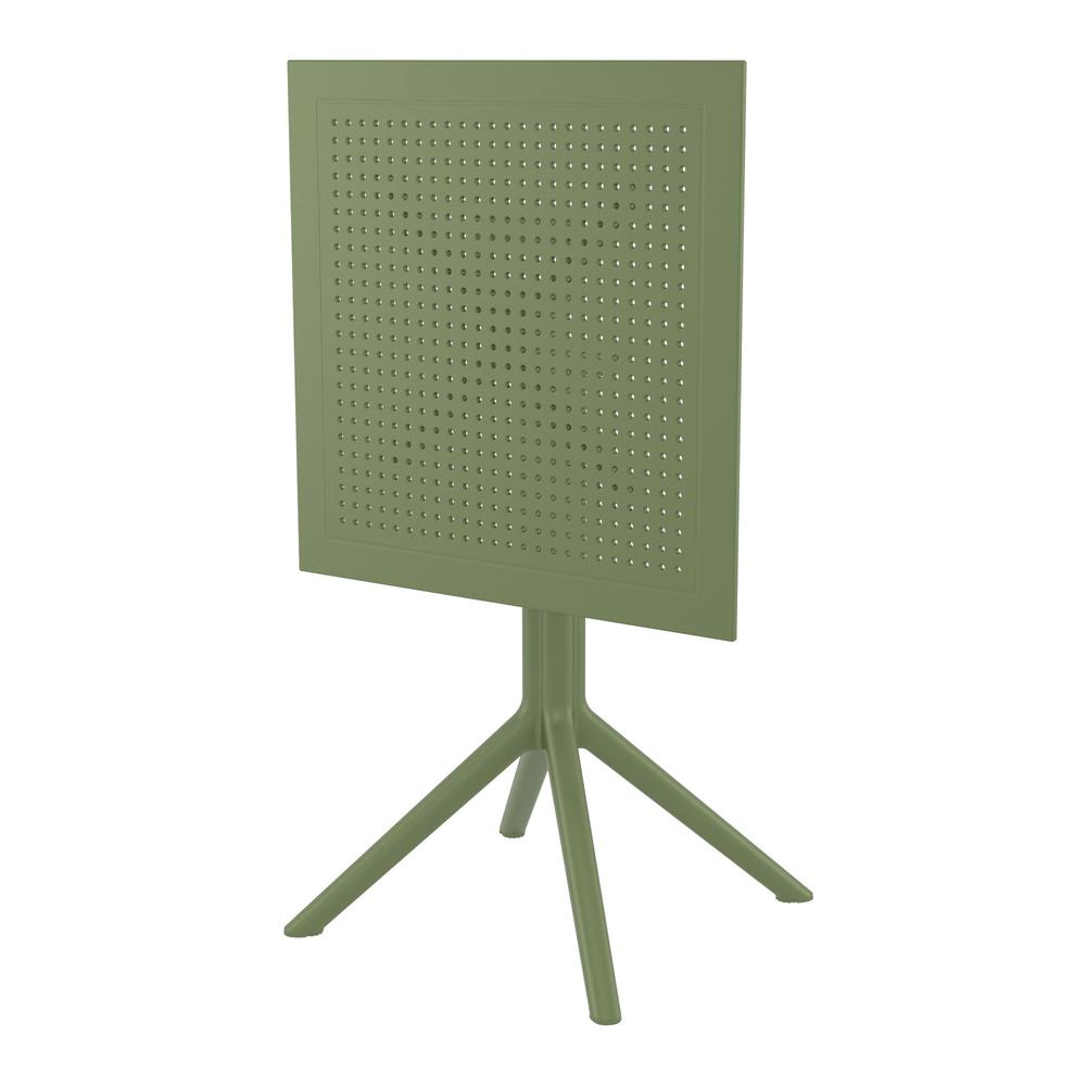 Marie Bistro Set 3 Piece Olive Green. Picture 4