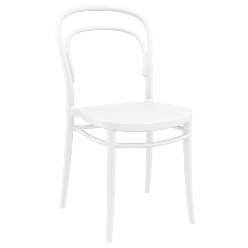 Marie Bistro Set 3 Piece White. Picture 2