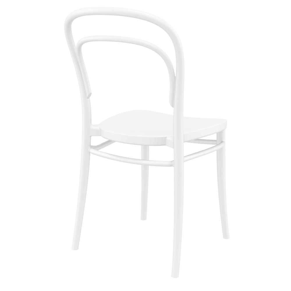 Marie Resin Outdoor Chair White (set of 2). Picture 2