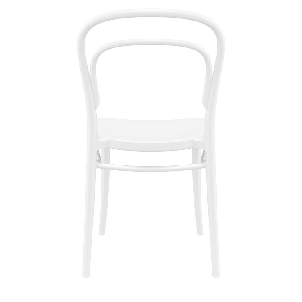 Marie Resin Outdoor Chair White (set of 2). Picture 5