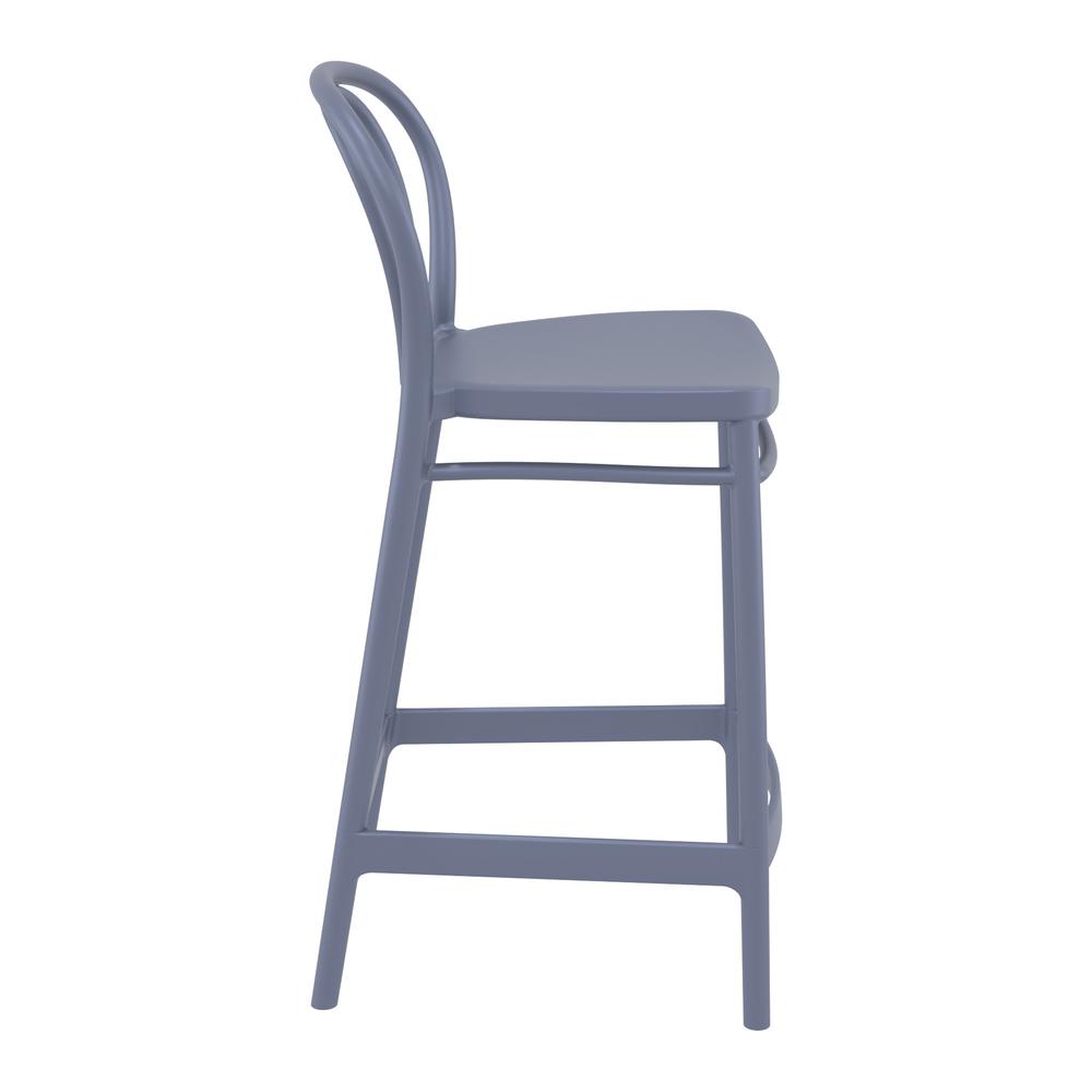 Victor Counter Stool Dark Gray, Set of 2. Picture 4