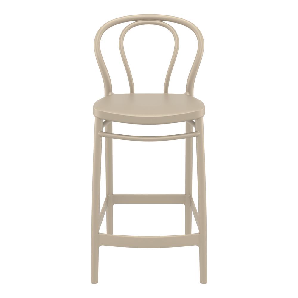 Victor Counter Stool Taupe, Set of 2. Picture 3