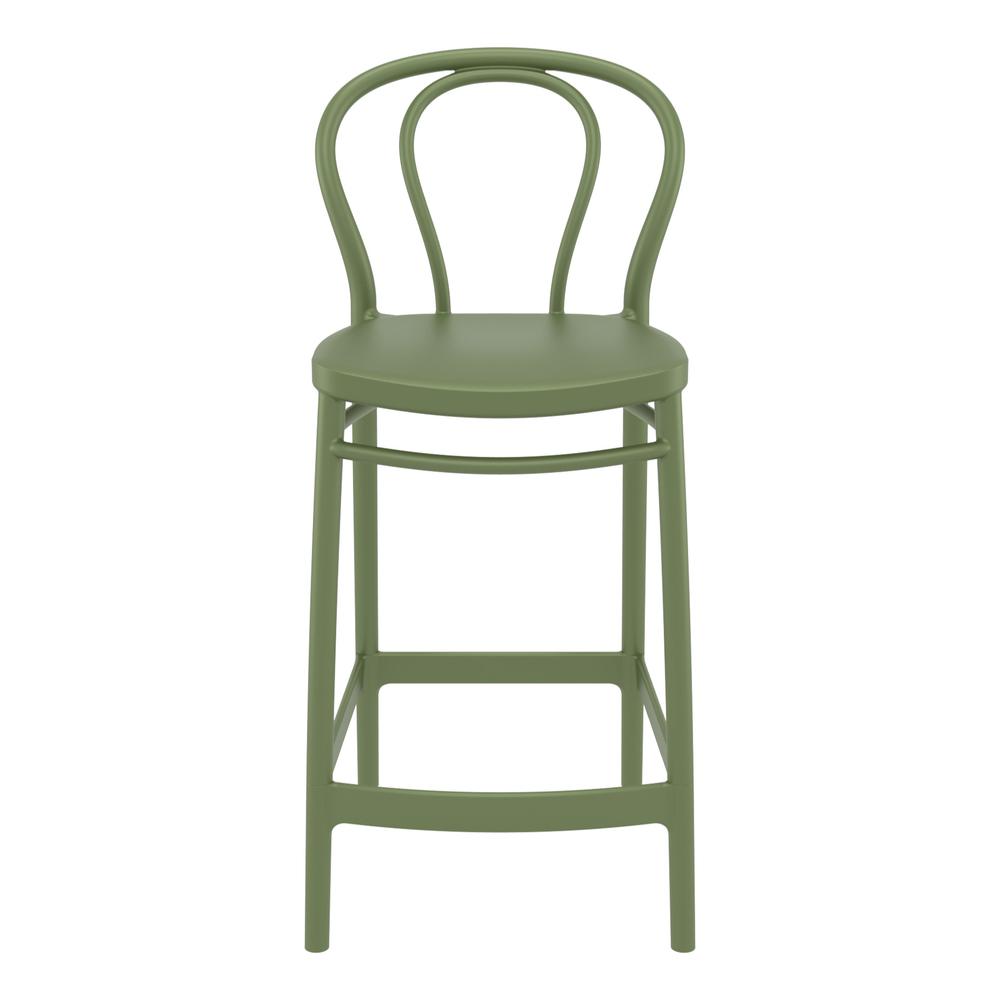 Victor Counter Stool Olive Green, Set of 2. Picture 3