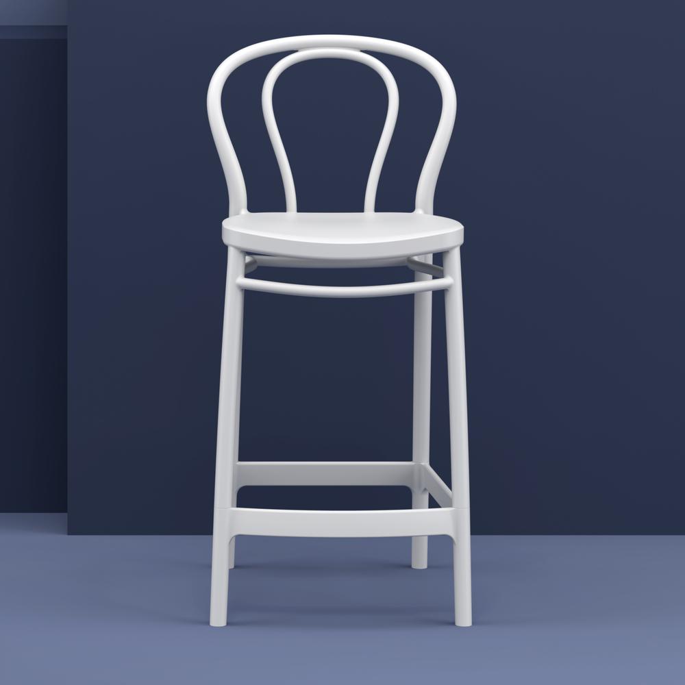 Victor Counter Stool White, Set of 2. Picture 6