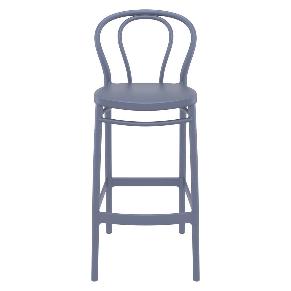 Victor Bar Stool Dark Gray, Set of 2. Picture 3