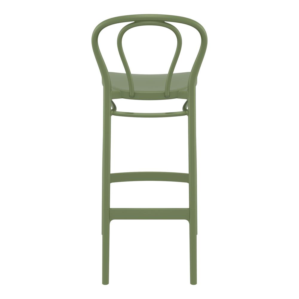 Victor Bar Stool Olive Green, Set of 2. Picture 5