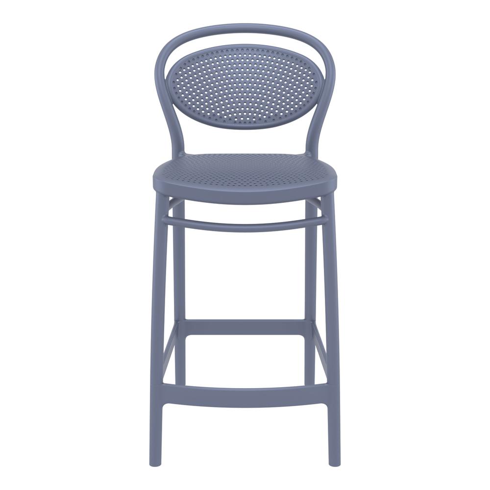 Marcel Counter Stool Dark Gray, Set of 2. Picture 3