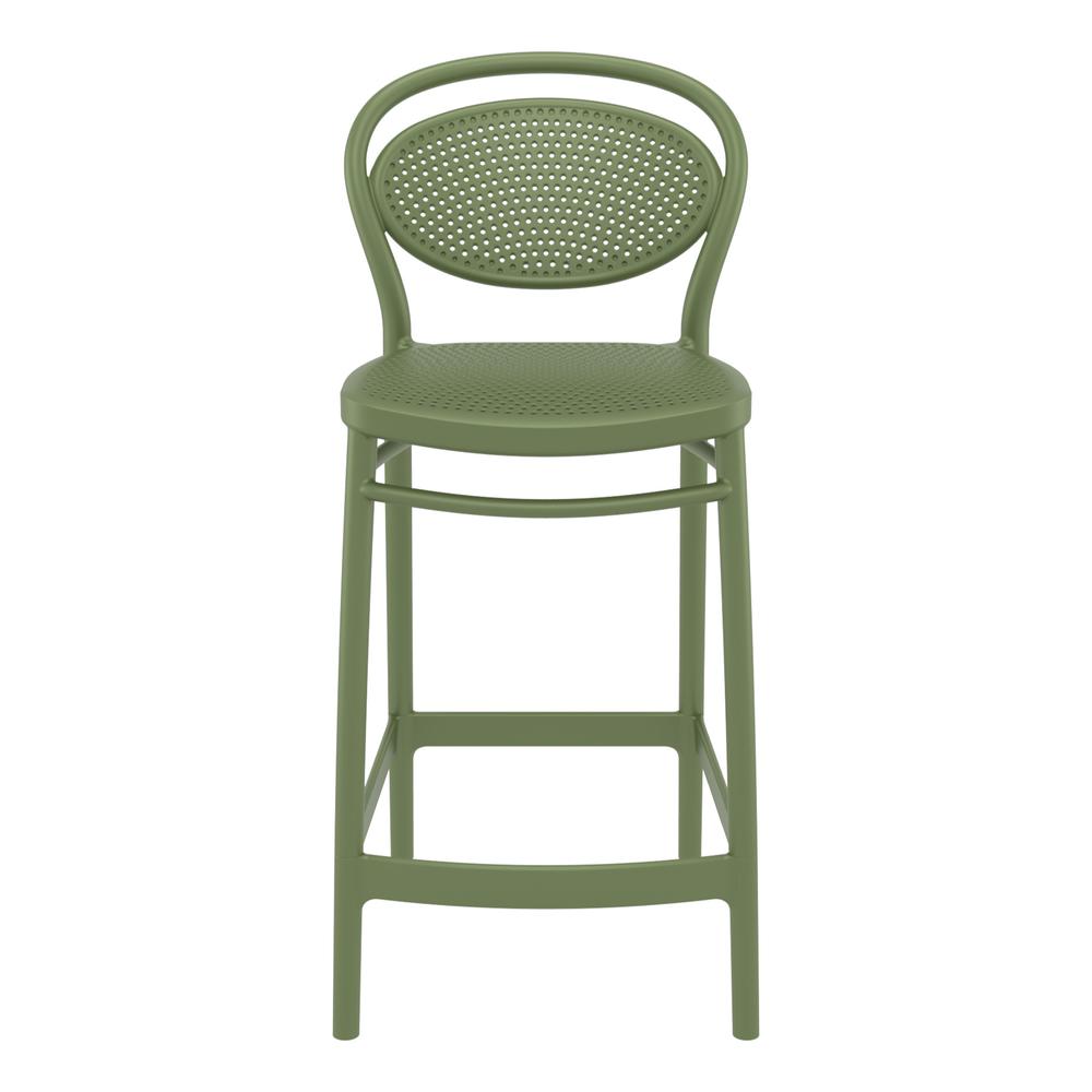 Marcel Counter Stool Olive Green, Set of 2. Picture 3