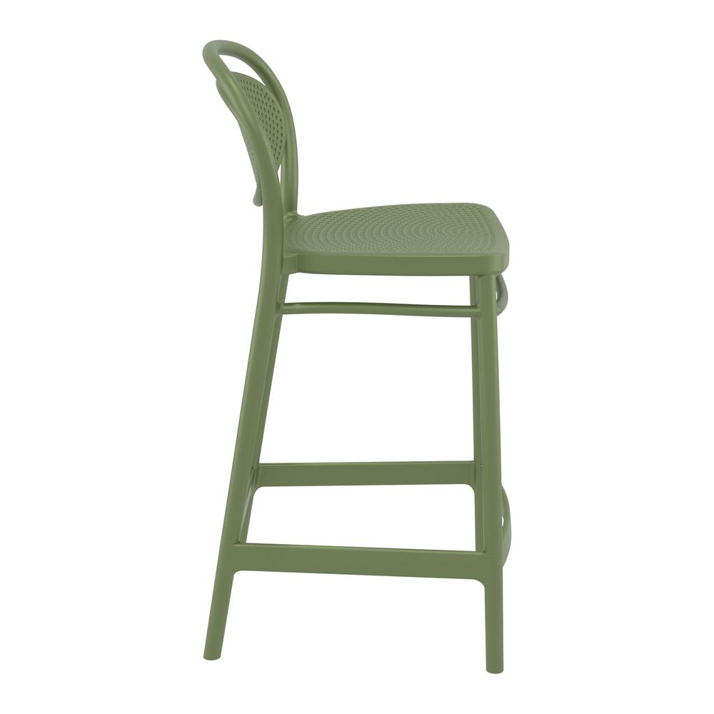Marcel Counter Stool Olive Green, Set of 2. Picture 4