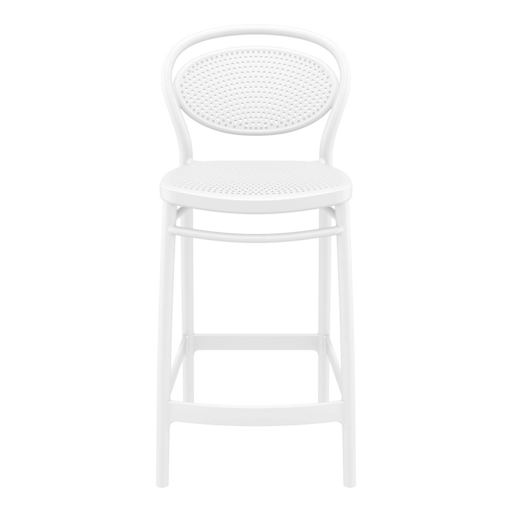 Marcel Counter Stool White, Set of 2. Picture 3