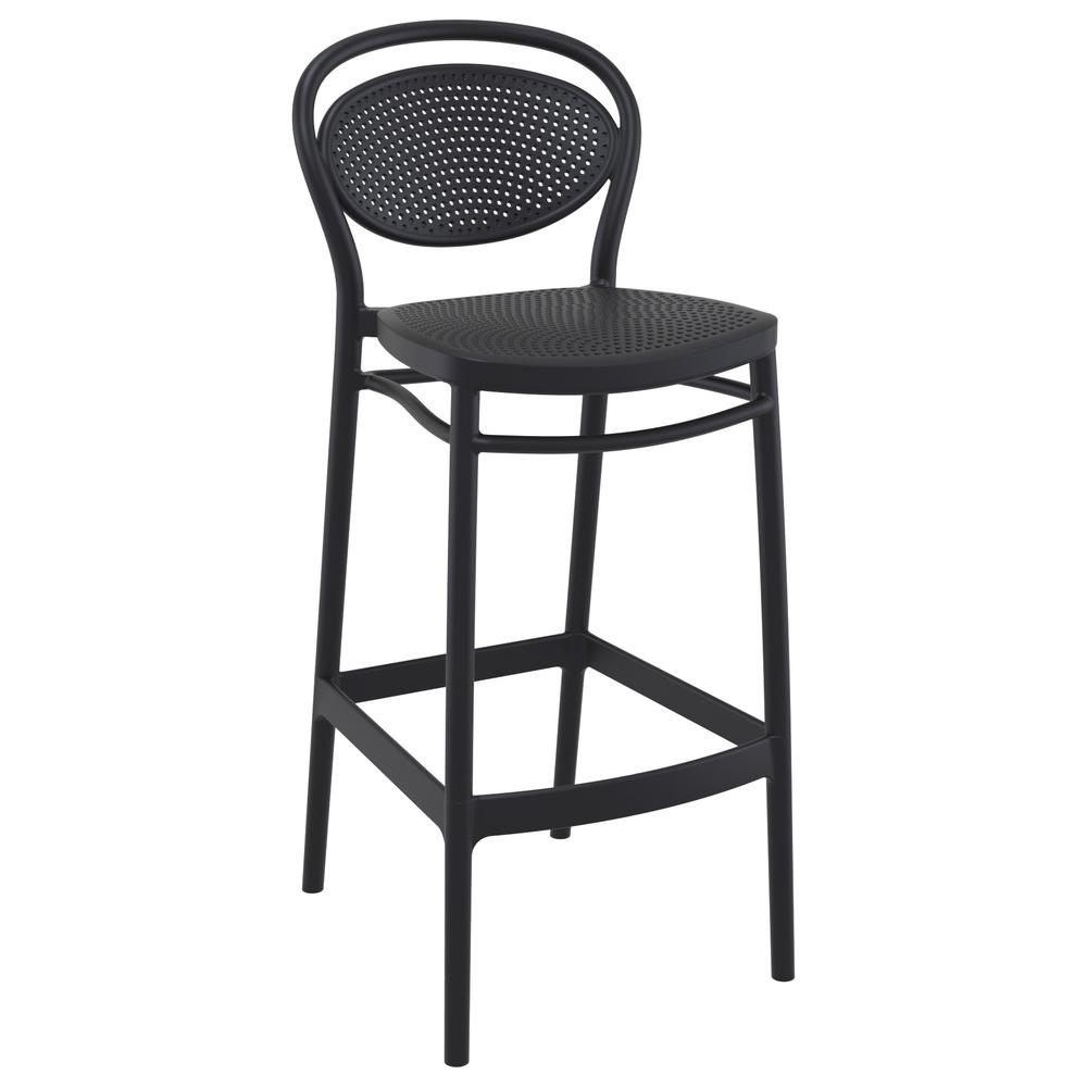 Marcel Bar Stool Black, Set of 2. Picture 1